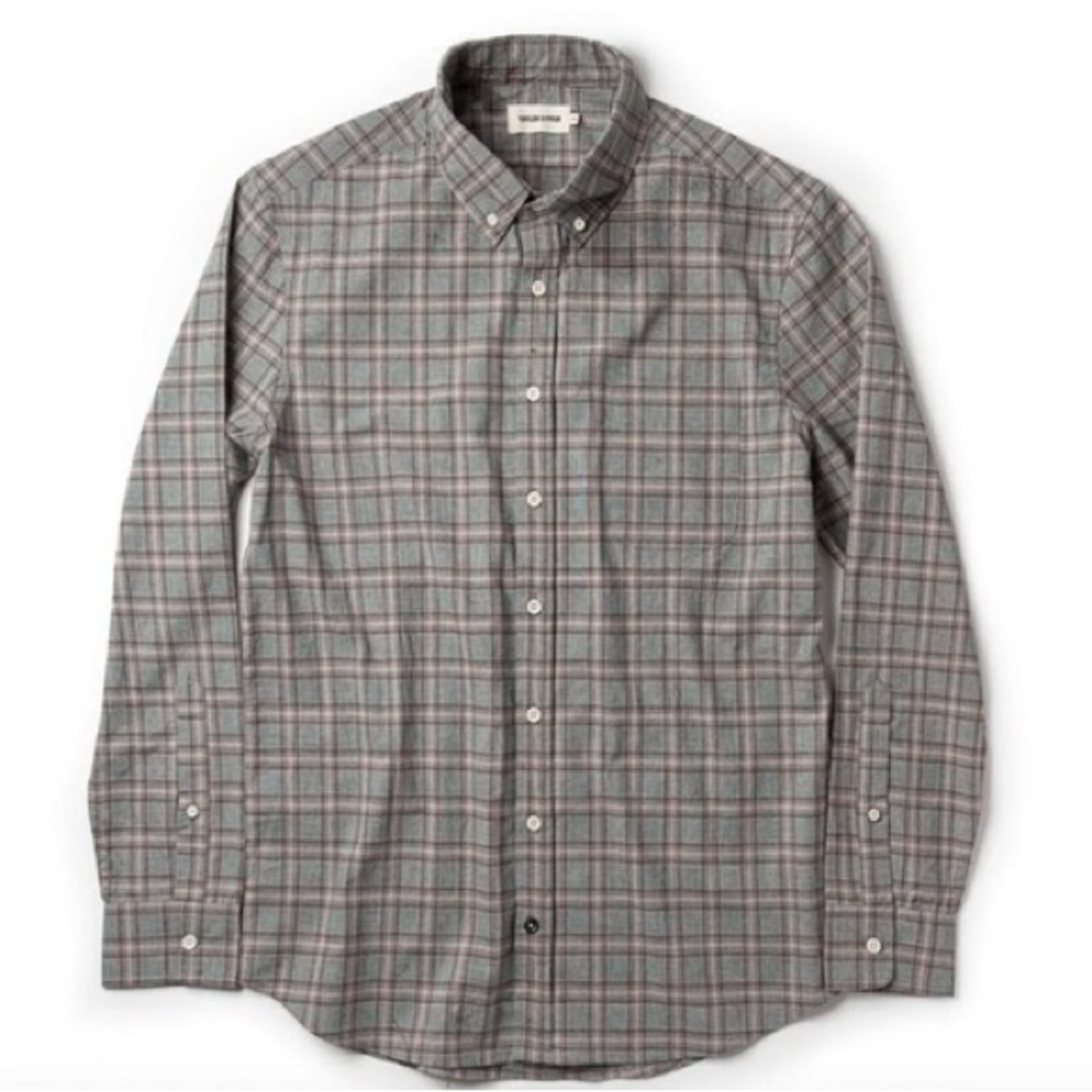 Taylor Stitch - The Jack in Pebble Plaid - 42L